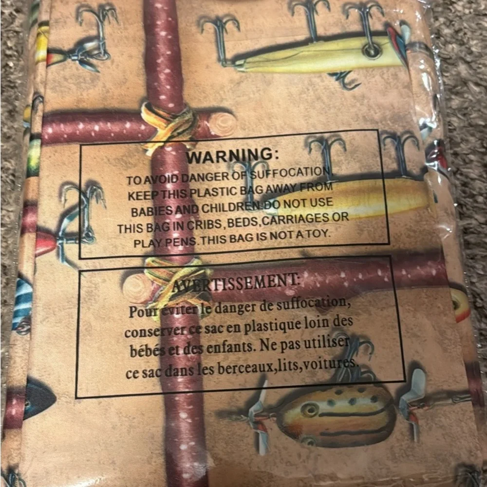 Fishing Lure Shower Curtain